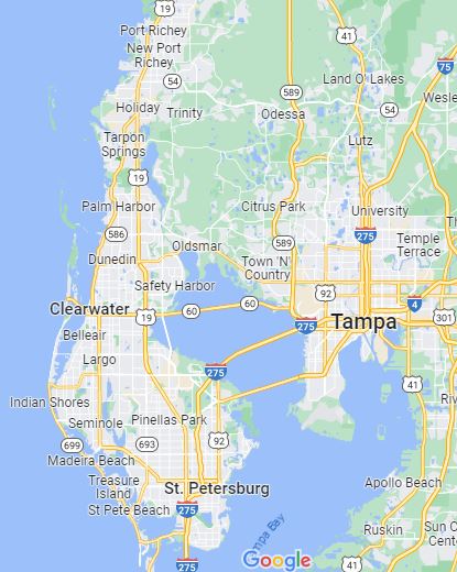 Pinellas County Hillsborough County Tampa Bay